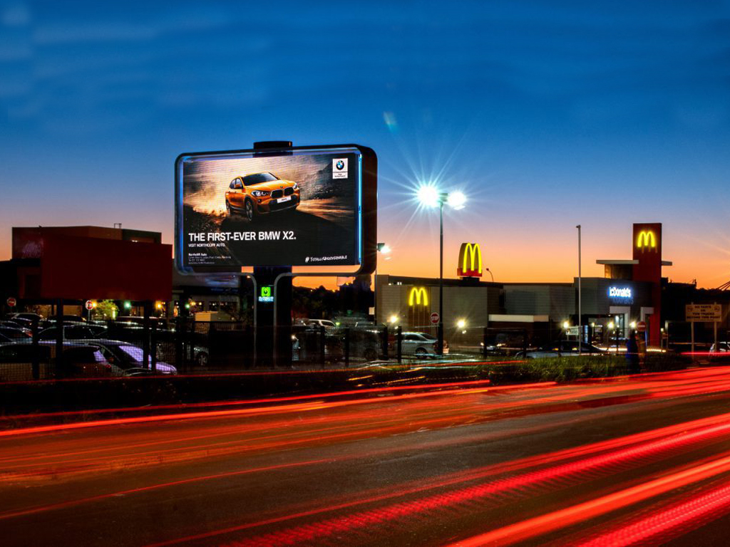 store and road-side signage and display advertising services